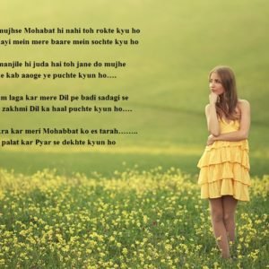 Jab Mujhse Mohabat Hi Nahi Toh Rokte Kyu Ho