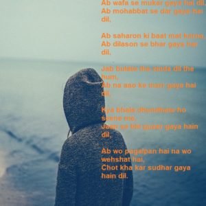 Ab Wafa Se Mukar Gaya Hai Dil