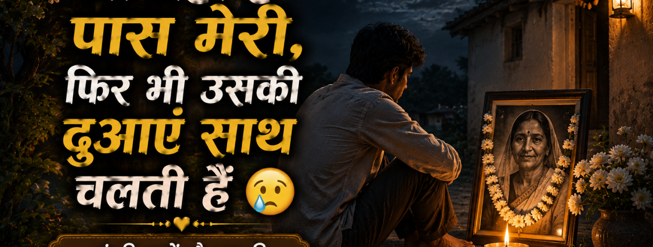 Maa nai hai mere pas shayari
