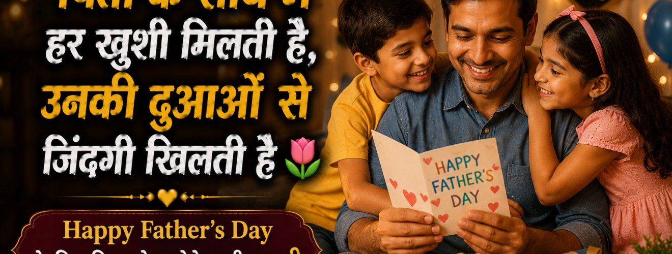 fathers day Shayari
