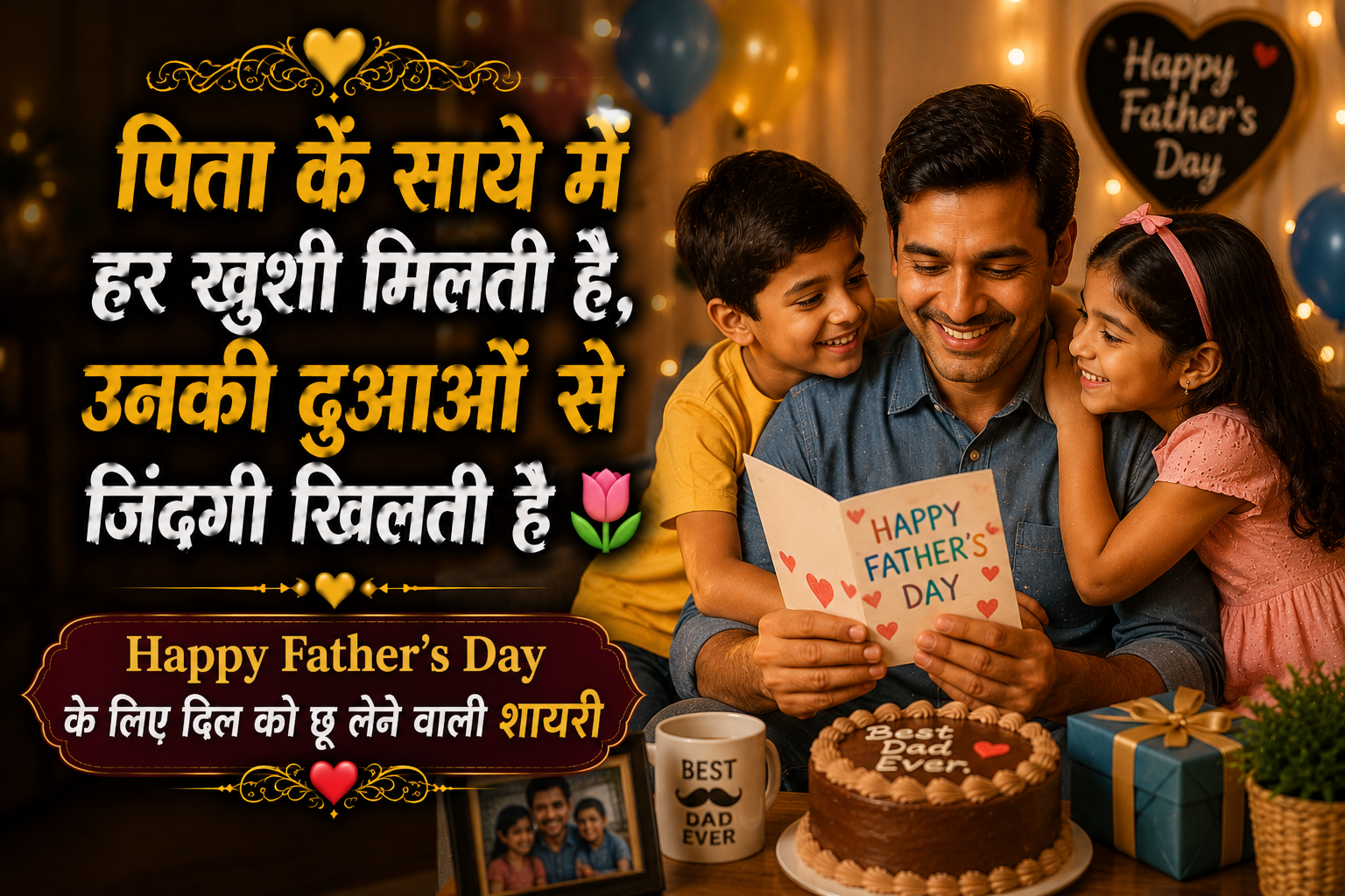 fathers day Shayari