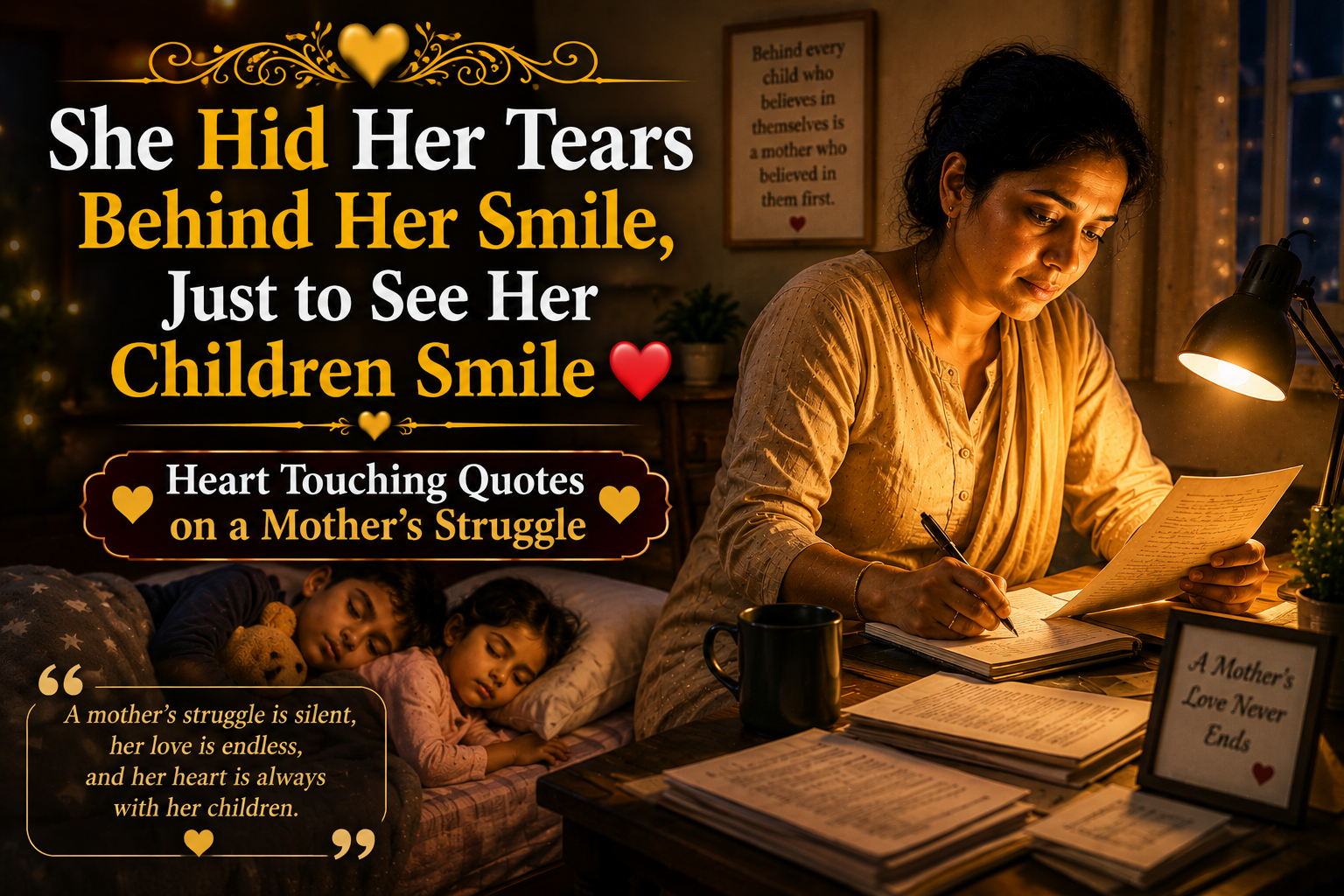 Mother struggle quotes