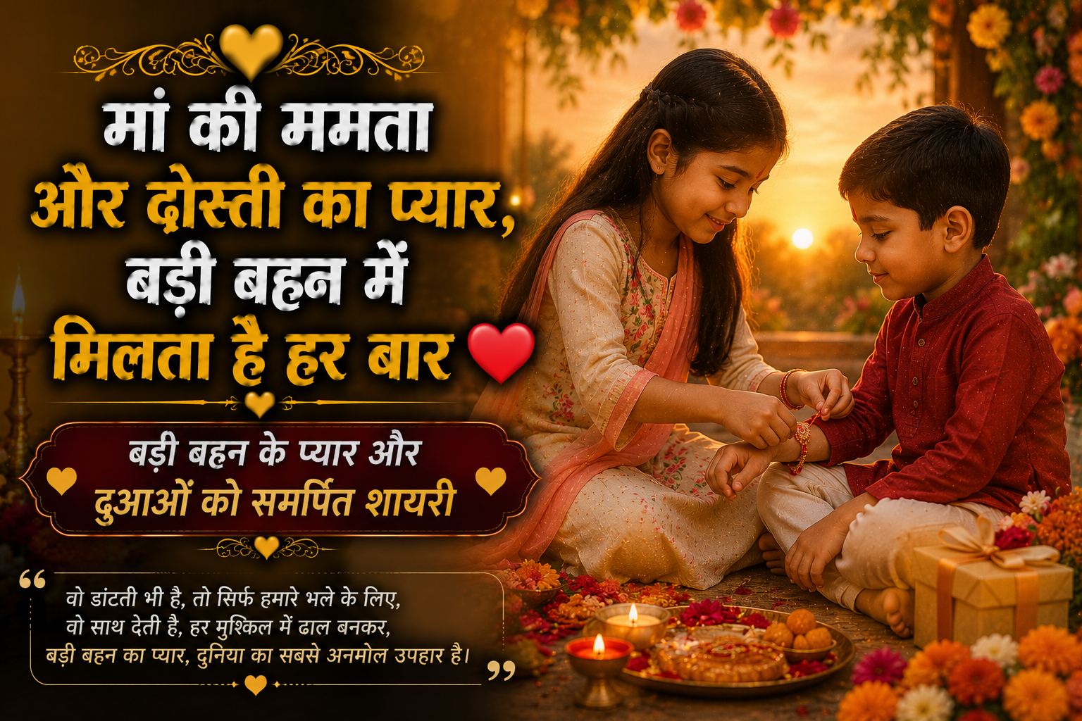 badi bahen ka pyar