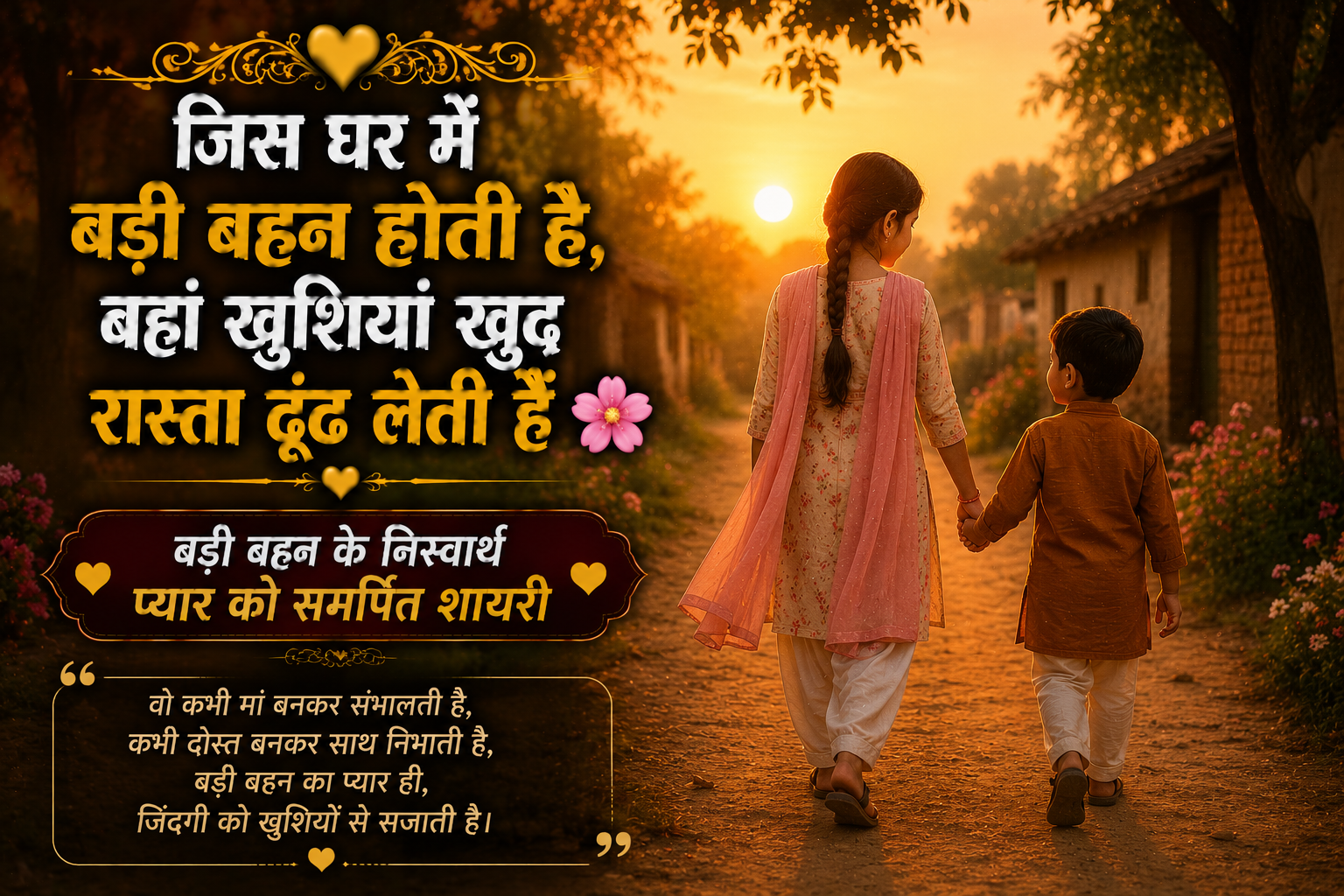 Shayari for Sister