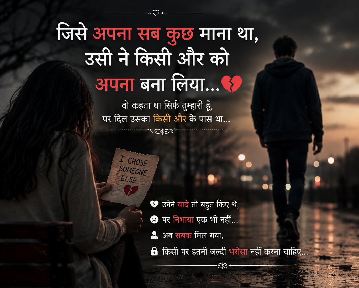 Boyfriend Cheated Shayari