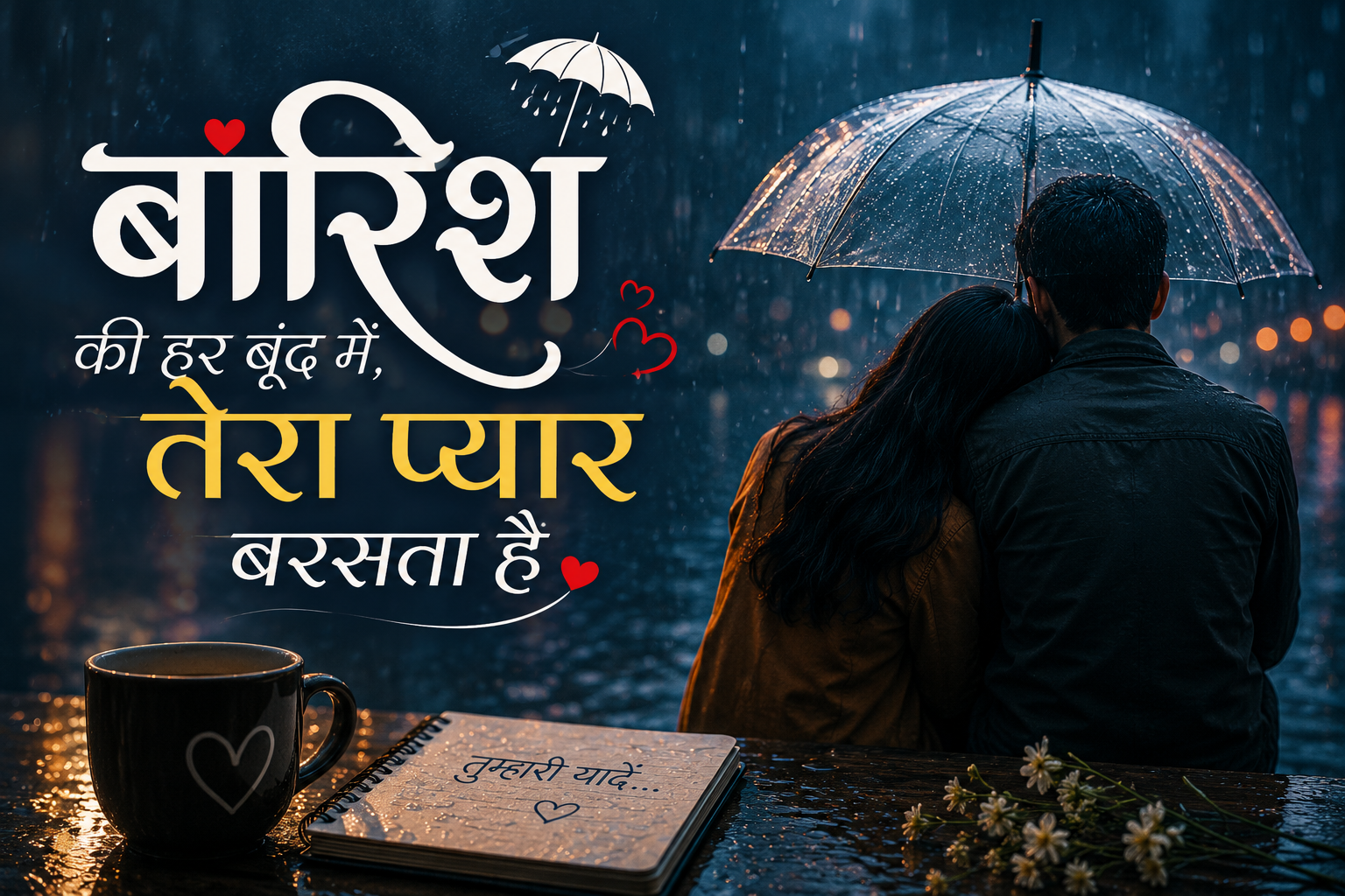 Romantic Rain Shayari