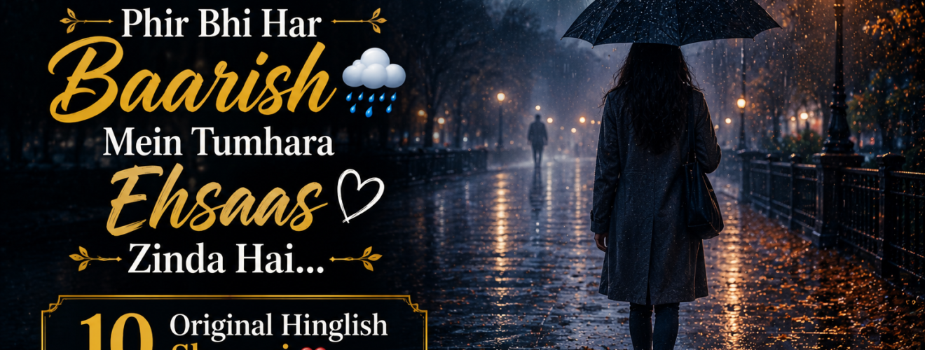 Missing Someone Rain Shayari