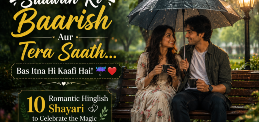 Saawan Romantic Shayari