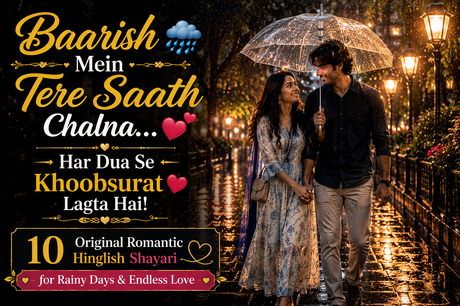 Rain Love Shayari