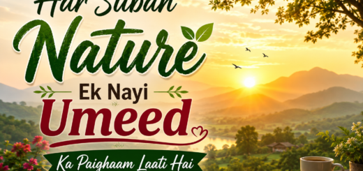 Beautiful Nature Shayari Hinglish