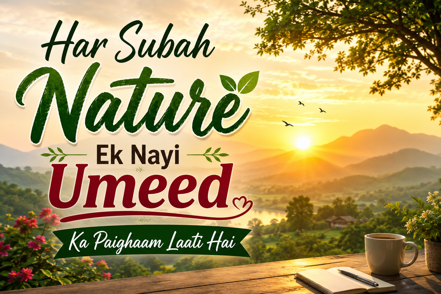 Beautiful Nature Shayari Hinglish