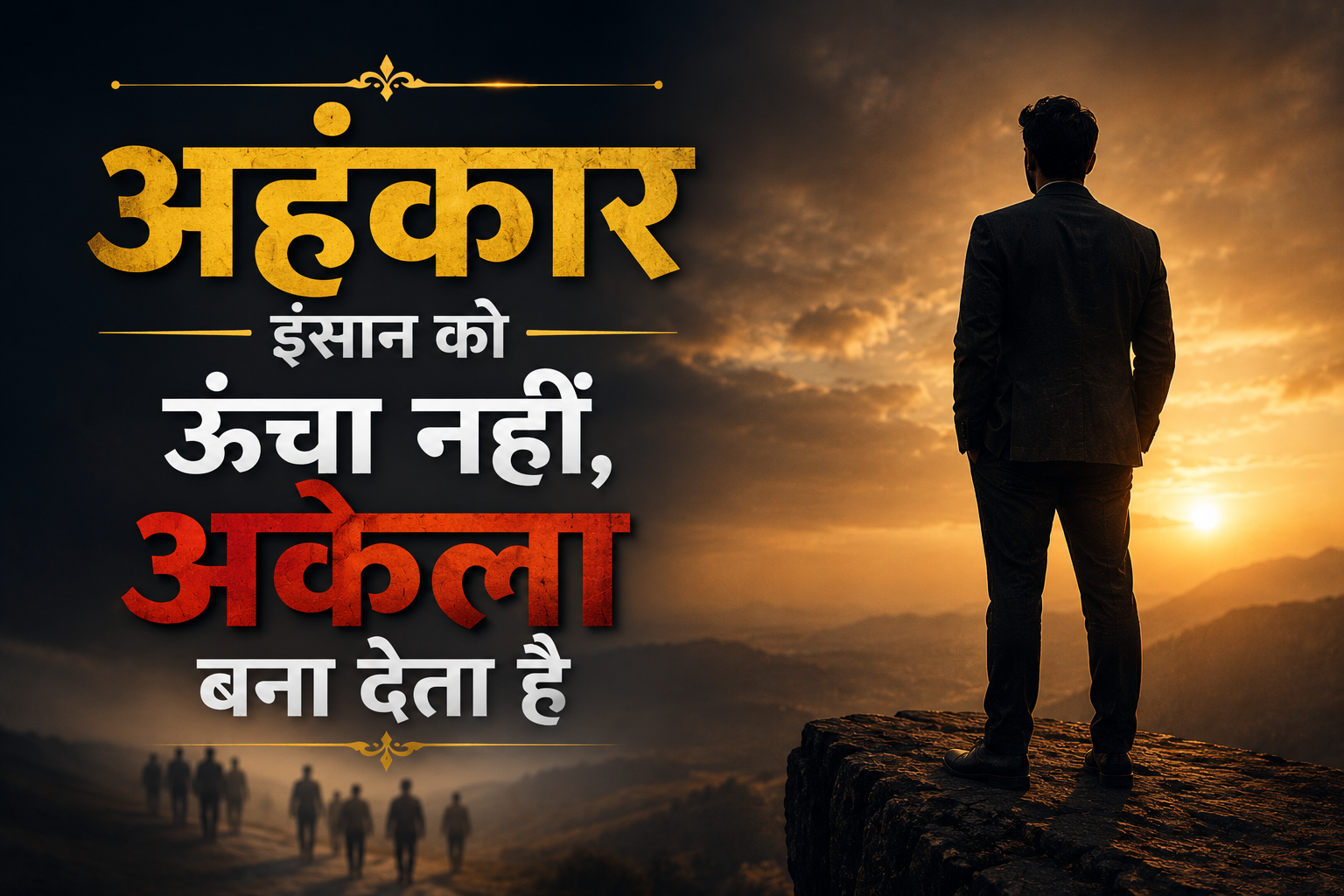 अहंकार पर शायरी