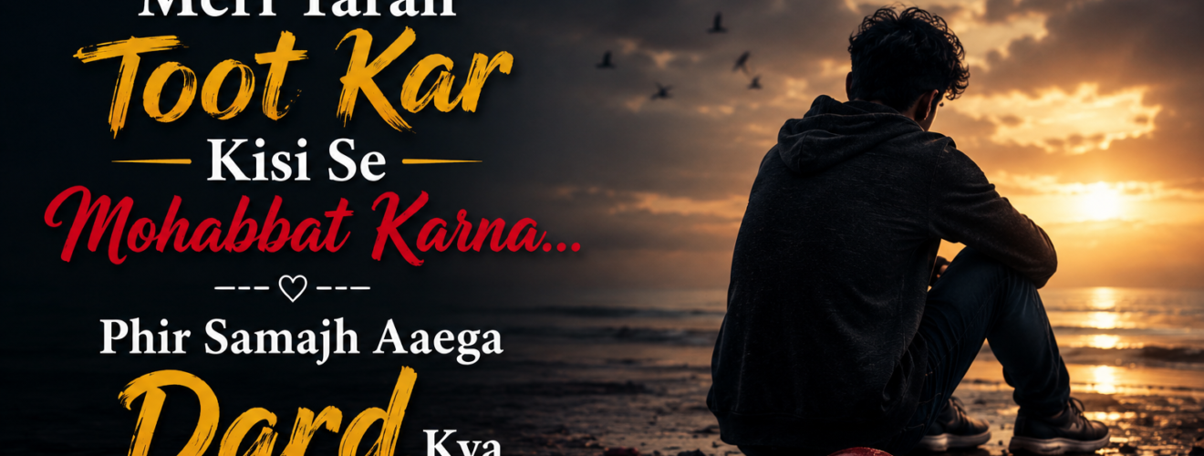 Heartbreaking Bewafai Shayari Hinglish