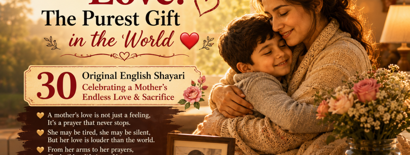 Mother Love Shayari in English