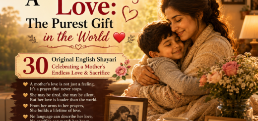 Mother Love Shayari in English