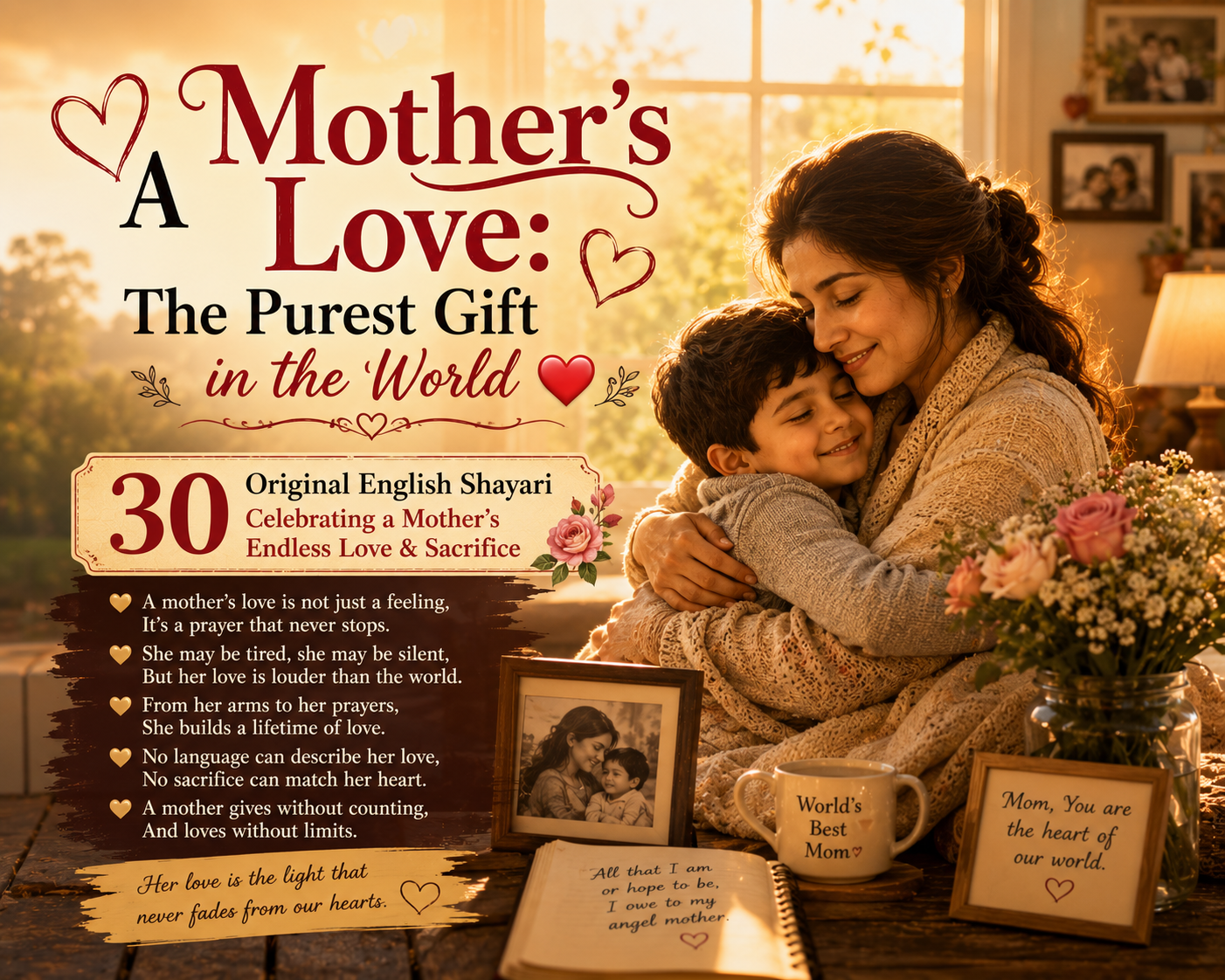 Mother Love Shayari in English