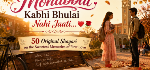 Pehli Mohabbat Shayari