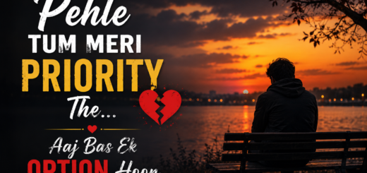 Priority Love Shayari