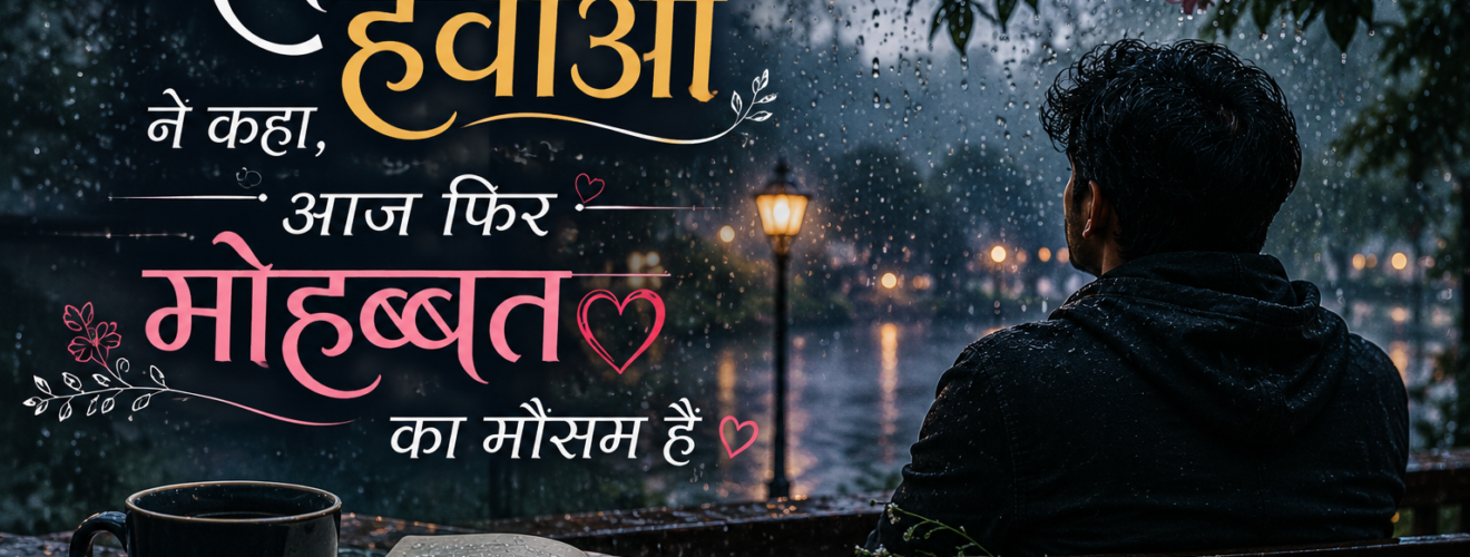 Romantic Weather Shayari