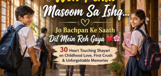 Bachpan Ki Mohabbat Shayari