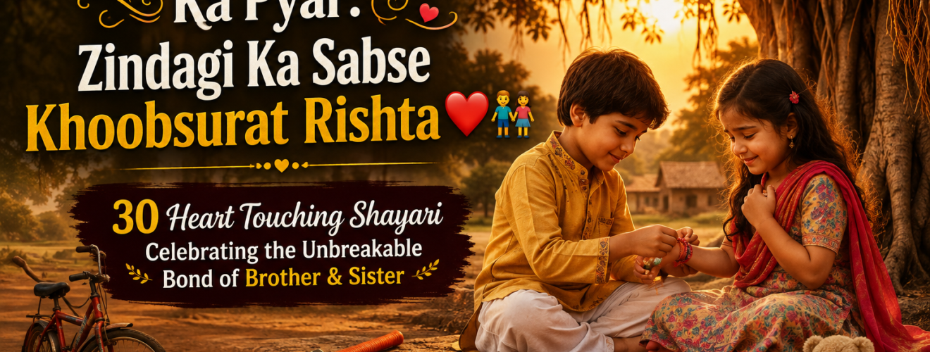 Bhai Behen Pyar Shayari