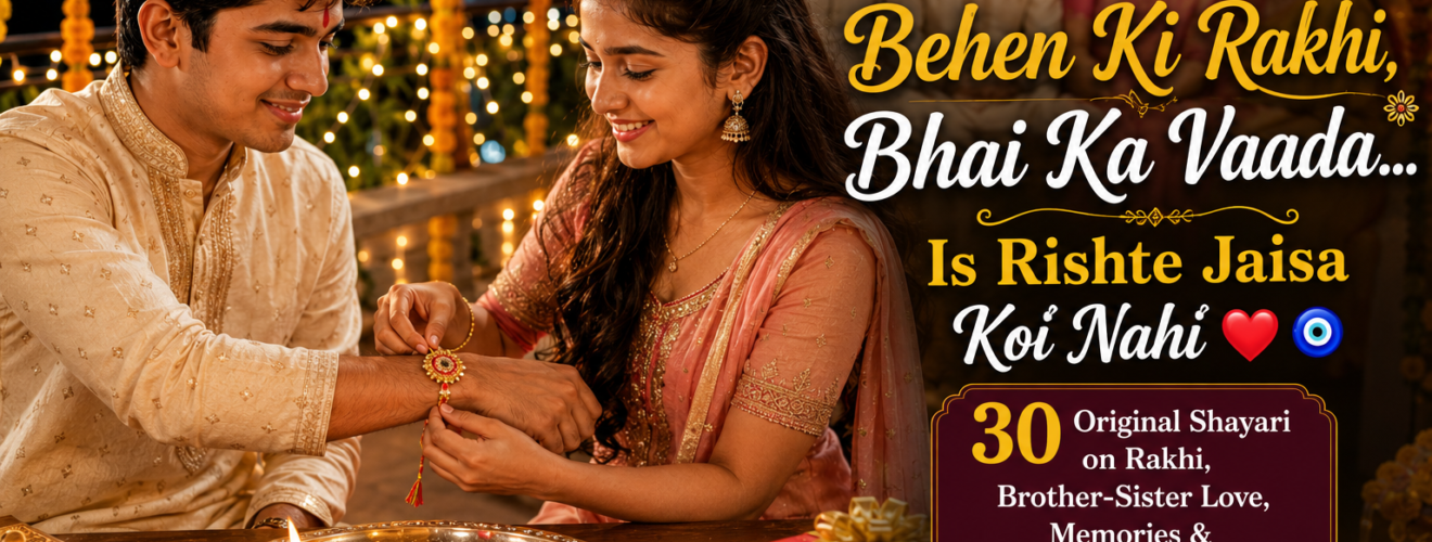 Bhai Behen Rakhi Shayari