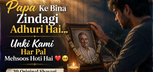 Papa Ke Bina Zindagi Adhuri Hai Shayari