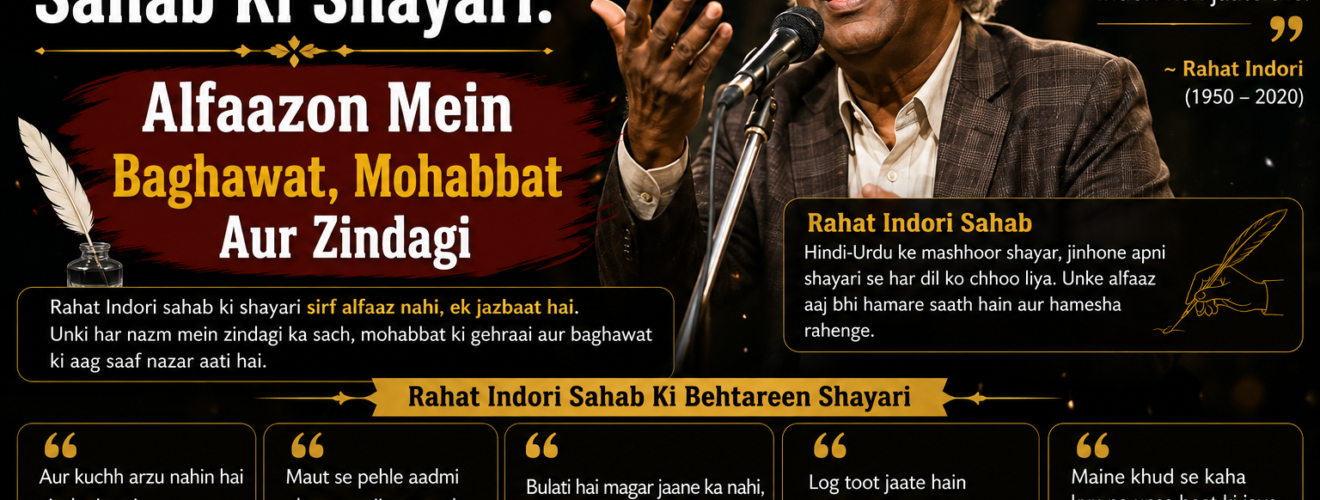 Rahat Indori Shayari
