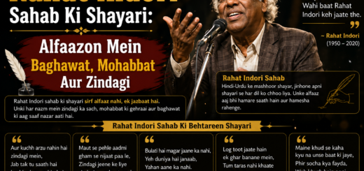 Rahat Indori Shayari